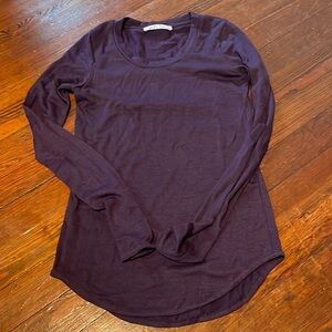 Free Women’s Dark Purple Long Sleeved Shirt Size S